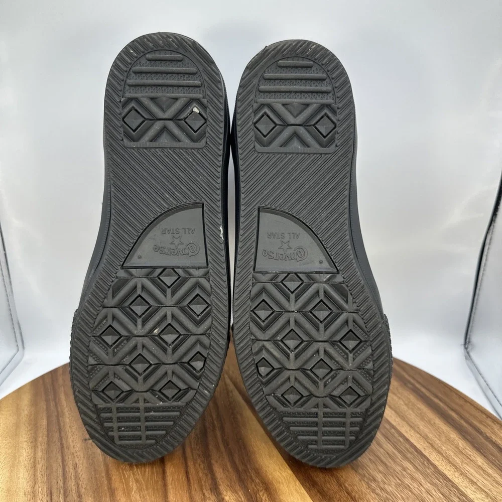 Converse Chuck Taylor‎ All Star Waterproof Hi Shoes Triple Black Women's 9.5